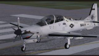Screenshot 2 — USN Low Vis Embraer A-29B Super Tucano