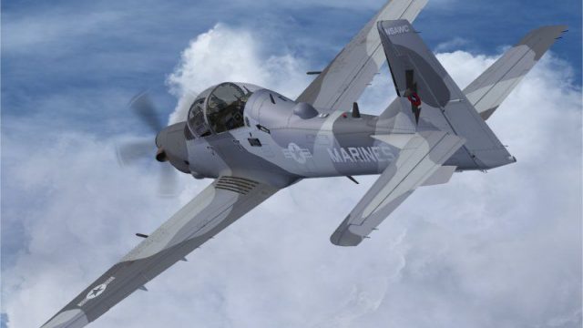 Screenshot 1 — US Marines Embraer A-29B Super Tucano