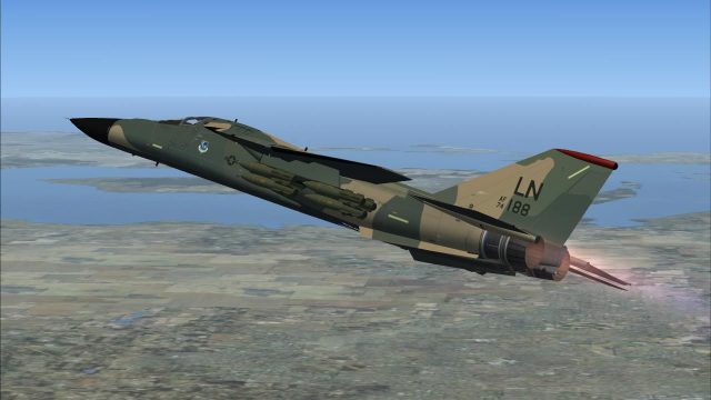 Screenshot 1 — Shadowsix Lakenheath F-111 Pig HUD Project