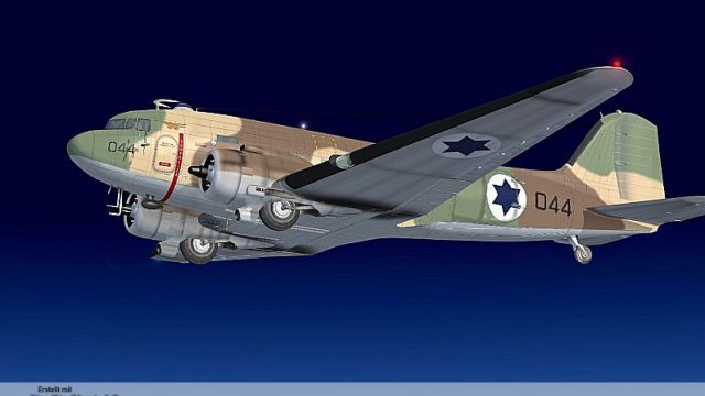 Screenshot 1 — Israeli Air Force Douglas C-47