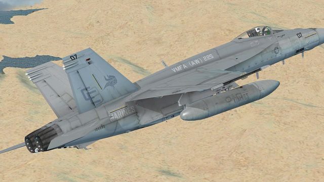 Screenshot 1 — USMC F/A-18E Hornet