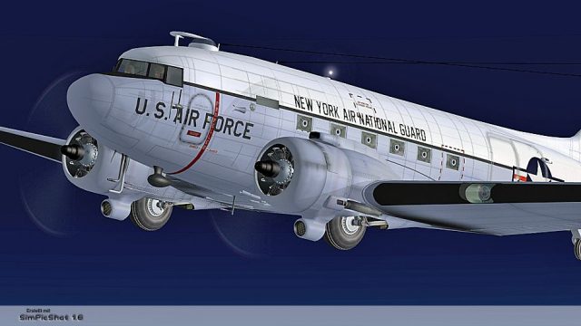 Screenshot 1 — Air National Guard Douglas C-47