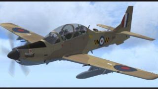 Screenshot 4 — RAF Embraer A-29B Super Tucano 'Desert Scheme''