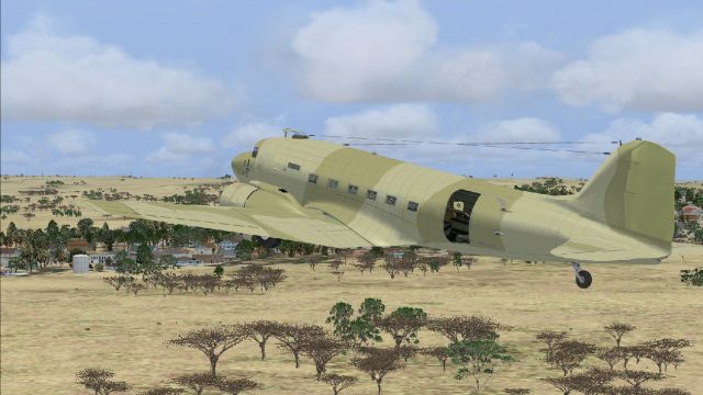 Screenshot 1 — Rhodesian Air Force Douglas C-47