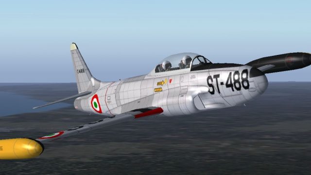 Screenshot 1 — SP2 Acceleration Lockheed T-33A T-Bird