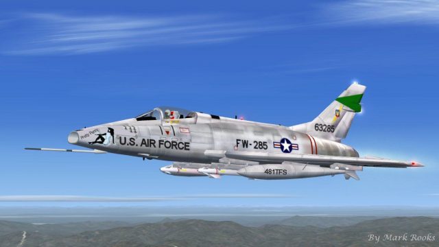 Screenshot 1 — USAF F-100 Pretty Penny