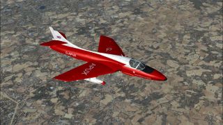 Screenshot 2 — Demonstrator Hawker Hunter