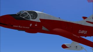 Screenshot 4 — Demonstrator Hawker Hunter