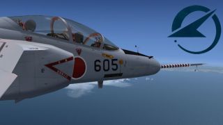 Screenshot 10 — Kawasaki T-4 Exterior