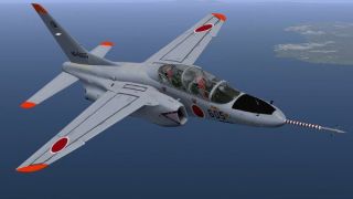 Screenshot 12 — Kawasaki T-4 Exterior