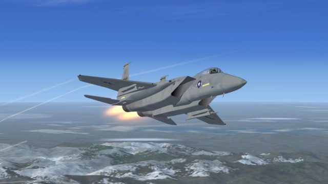 Screenshot 1 — USAF F-15 Tyndall AFB