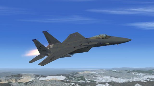 Screenshot 1 — USAF F-15 Eagle 492 The Madhatters