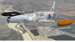 Screenshot 2 — SP2/A Lockheed T-33A T-Bird Jet Training Aircraft EW-133