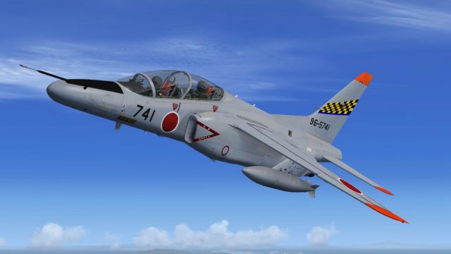 Screenshot 1 — Kawasaki T-4 Trainer of 31 Kyoiku Hikotai