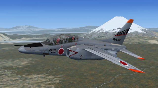 Screenshot 1 — JASDF Kawasaki T-4 Trainer