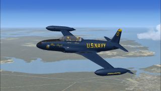 Screenshot 2 — US Navy Blue Angels T-33