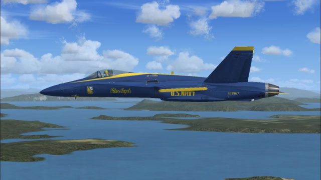Screenshot 1 — US Navy Blue Angels 2011 F/A-18