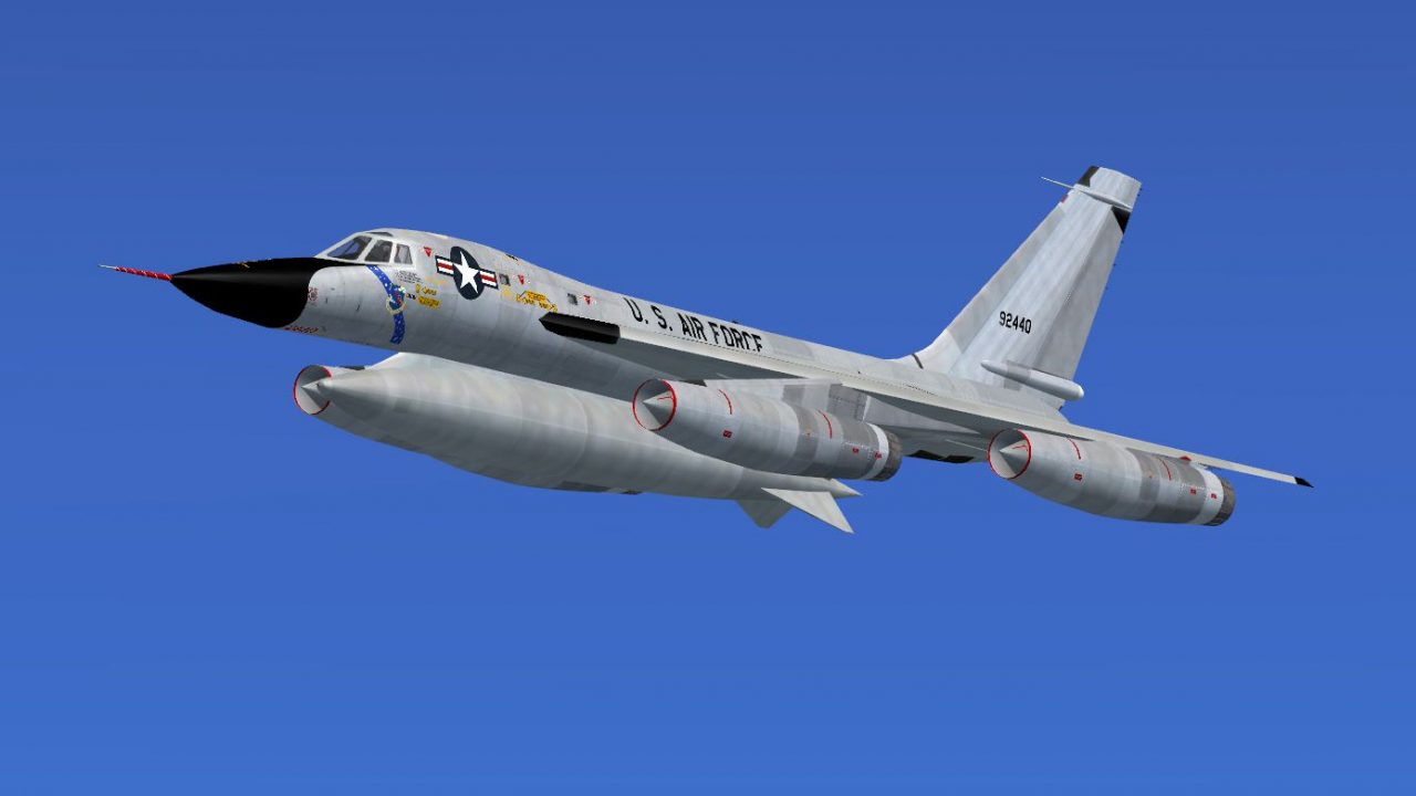 US Air Force Convair B-58 59-2440 for FSX
