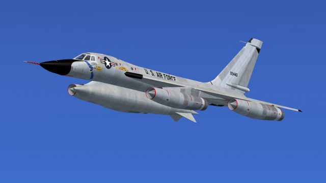 Screenshot 1 — US Air Force Convair B-58 59-2440