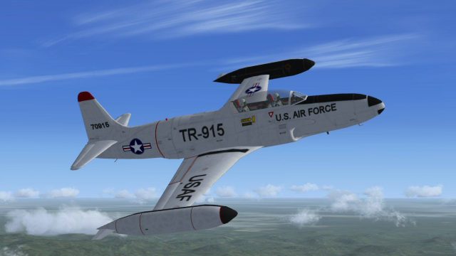 Screenshot 1 — USAF The Ace Maker T-33