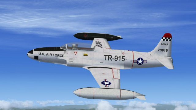 Screenshot 1 — Lockheed RT-33A Photo Recon