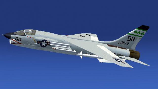 Screenshot 1 — US Marines F-8E Crusader VMF (AW)-333