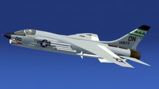 Screenshot 1 — US Marines F-8E Crusader VMF (AW)-333