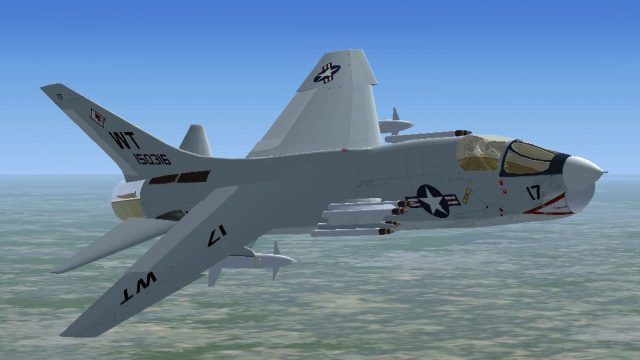 Screenshot 1 — US Marines F-8E Crusader VMF (AW)-232
