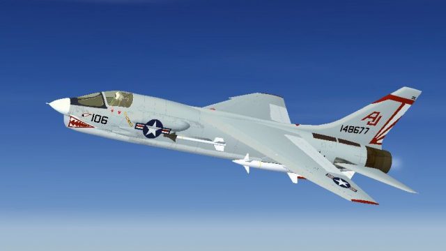 Screenshot 1 — US Navy F-8H VF-111 Sundowners