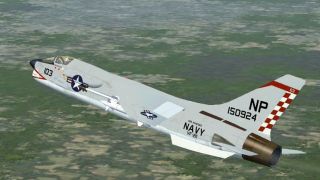 Screenshot 1 — US Navy F-8E VF-211 Mig Killers