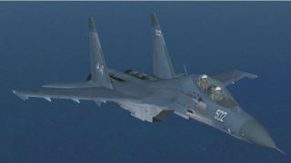 Screenshot 2 — Russian Sukhoi Su-27B Update