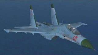 Screenshot 3 — Russian Sukhoi Su-27B Update