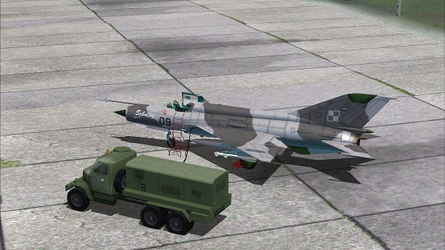 Screenshot 1 — Polish Air Force MiG-21MF