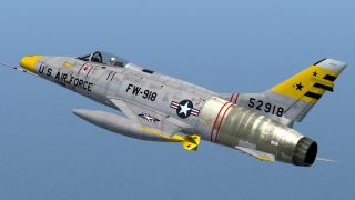 Screenshot 2 — North American Aviation F-100D Super Sabre Trio