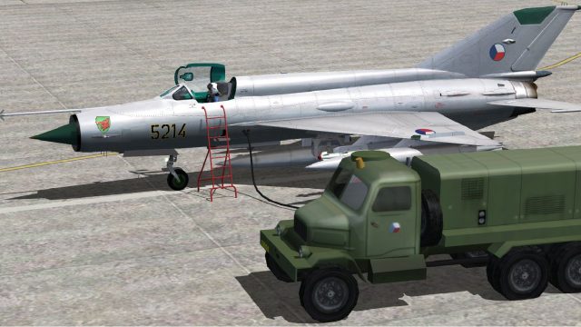 Screenshot 1 — Czech Air Force MiG-21