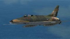 Screenshot 2 — USAF F-100D 306th TFS SEA Camo