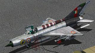 Screenshot 2 — India Air Force MiG-21MF