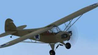 Screenshot 1 — Israeli Air Force Piper J-3 Cub