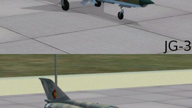 Screenshot 1 — MiG-21MF "Luftstreitkraefte der NVA"