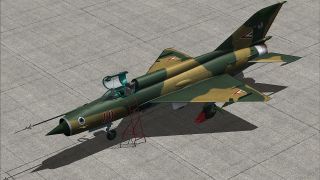 Screenshot 1 — Hungarian Air Force MiG-21MF Red 49