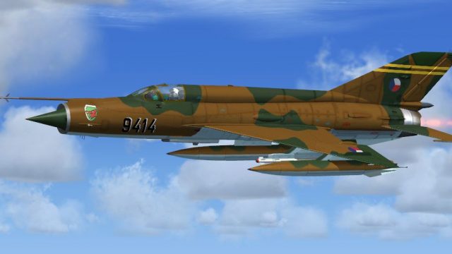 Screenshot 1 — Czech Air Force MiG-21MF