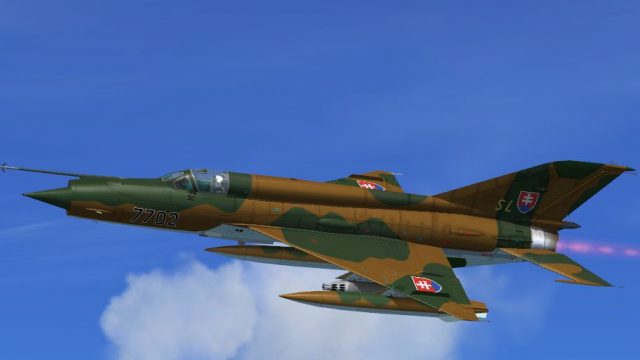 Screenshot 1 — Slovak MiG-21 7702 4th Flight