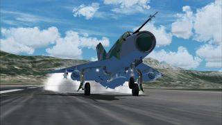 Screenshot 1 — Croatian Air Force (HRZ) MIG-21