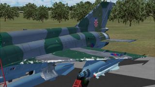 Screenshot 1 — Croatian Air Force MiG-21