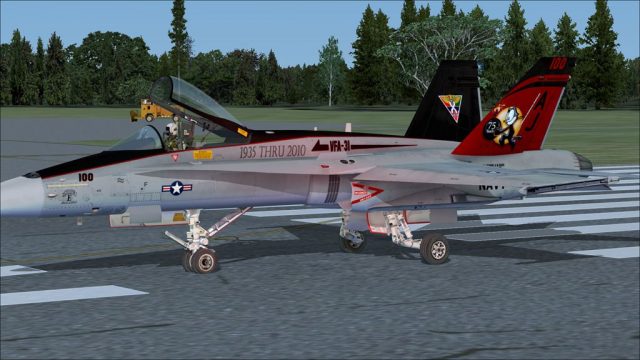 Screenshot 1 — US Navy F/A-18C Tomcatters CAG