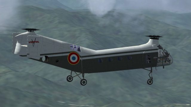 Screenshot 1 — French Army Vertol V-42B