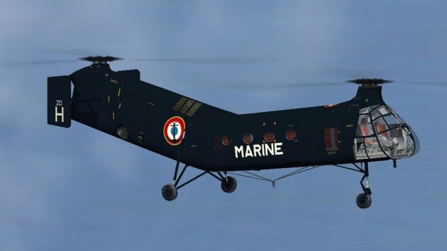 Screenshot 1 — French Navy H-21C