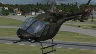 Screenshot 2 — Fictional Army OH-58C Kiowa Scout #03915
