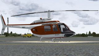 Screenshot 1 — US Navy Bell 206 FX Helicopter 'BURNO 162037'
