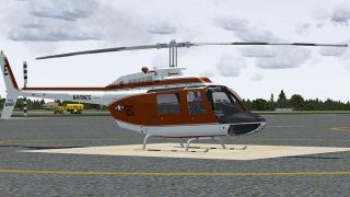 Screenshot 1 — Marines Bell 206 FX Helicopter 'BURNO 162682'